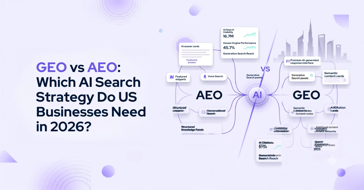 GEO vs AEO AI Search Strategy