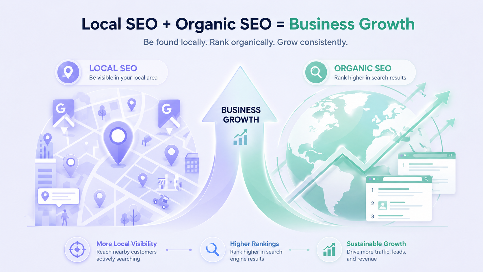 Local SEO and Organic SEO